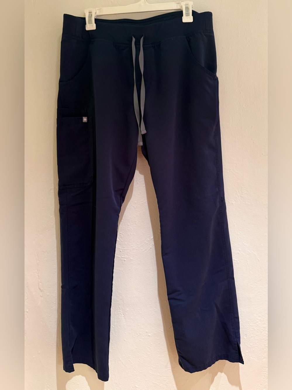 Figs Kade Straight-Leg Scrub Pant Navy Blue Size L